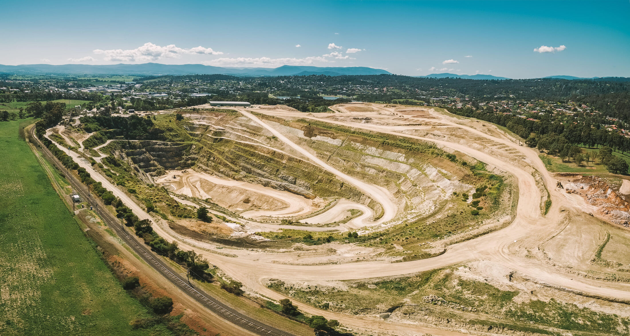 Limestone quarry